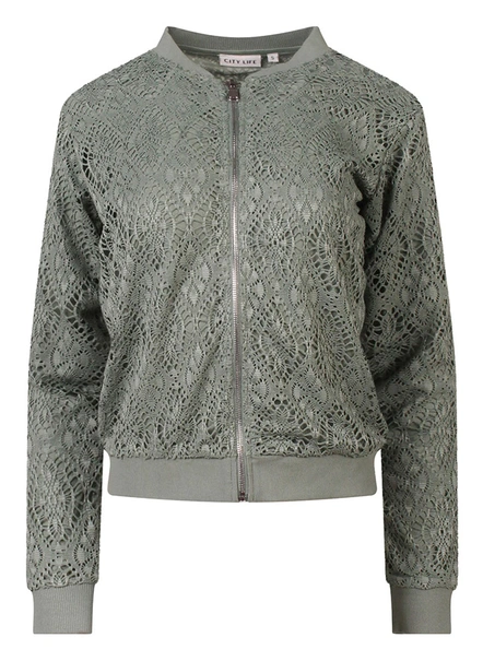 CITY LIFE dames vest lange mouw